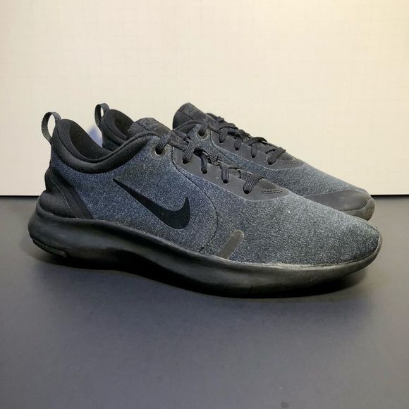 Nike Shoes | Nike Flex Experience RN 8 Womens Black Running Shoes Size 8 | Color: Black/Gray | Size: 8 | Luv4laces's Closet